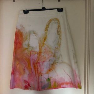 Water colored Anthropologie skirt